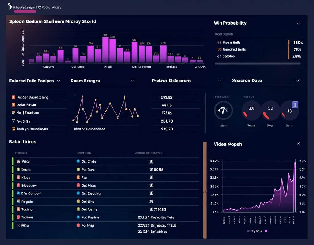 Franchise Analytics — 10 IPL Team Strength Metrics — probability engine visualization